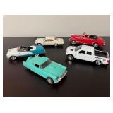 5 Diecast Model Cars