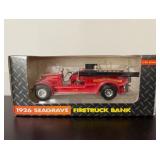 Ertl 1926 Seagrave Firetruck Bank1/30