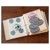 Vtg Collection of Decals in Binder