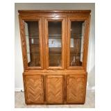 Oak China Display Cabinet54x20x78