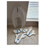 White Wooden Reindeer PartsAssembly Required