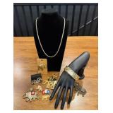 Gold-tone Elephant Jewelry