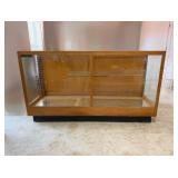Glass Display Cabinet with Shelves