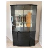 Modern Black Display Cabinet44x17x72
