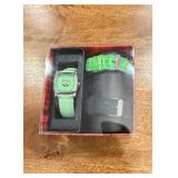 Sesame Street "Oscar The Grouch" Wristwatch Set