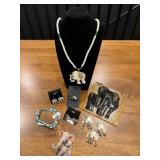Elephant-Themed Jewelry Set