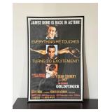 Vtg Goldfinger Movie Poster24×36