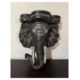Elephant Head Wall Shelf