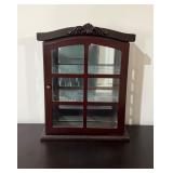 Wooden Display Cabinet12x4x15.5