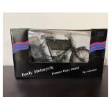 Early Motorcycle Model Collectible11×6