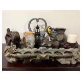 Elephant Candle Holders/Lantern11.5