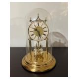Black Forest Brass Anniversary Clock12"