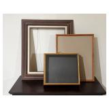 Three Empty Frames22×26