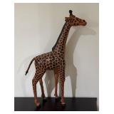 Handcrafted Giraffe Sculpture38"