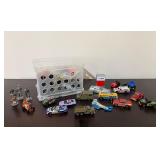 Die-Cast Cars With Storage Box