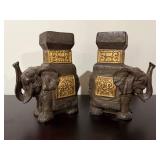 Asian Lucky Elephant Bookends7.5