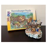 Ravensburger Puzzle and Noah