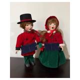Christmas Caroler Dolls14"