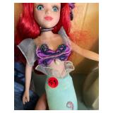 Porcelain Ariel Doll
