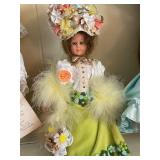 Vintage Valentines Ladies Doll