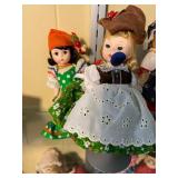 2 Madame Alexander International Dolls