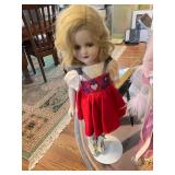 Antique Skater Composition Doll