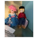 2 Madame Alexander International Dolls