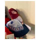 2 Madame Alexander International Dolls
