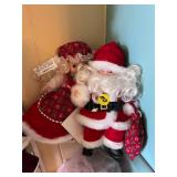 Madame Alexander Santa and Mrs Claus