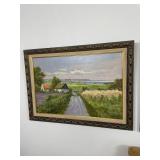 Signed Oil on Canvas Painting