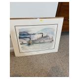 Bay Line Last Run Print