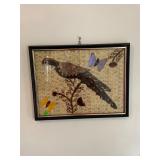 Butterfly Wing Mid Century Wall Hanging