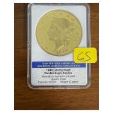 1849 Replica Liberty Head Coin