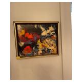 Mid Century Oil on Canvas Painting