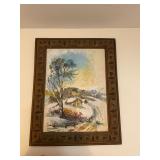Winter Scene Painting