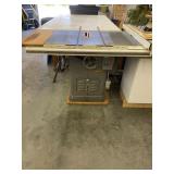 10in Delta Table Saw Biesemeyer fence Power Feeder