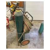 Welding Cart with Tanks and Victor Torches