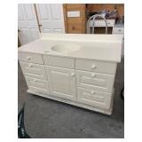 New Brookhaven Bathroom Vanity with Corian Top