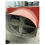 36in Unico Shop Fan on Wheels
