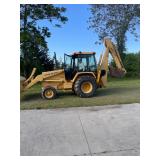 John Deere 510 B Turbo 1985 Backhoe