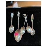Sterling Souvenir Spoons