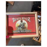 Baking Molasses Advertising Americana Framed Label