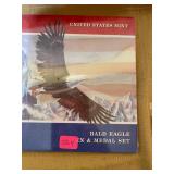 Bald Eagle $1 Coin and Medal
