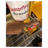 Vintage Marshmallow Tin and Bread Paddle