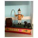 Cast Iron Trick Dog Bank