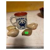 Northern Neck Mug and Pottery Chickens