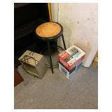Stool and 2 Heaters