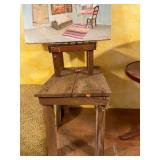 2 Wooden Tables