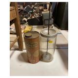 Shaving Powder and Comb Holder