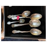 Sterling Souvenir Spoons